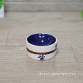 Custom Logo Keramik Haustierhund -Fütterungsschale